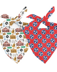 Dog Bandana Co Nashville Tennessee Reversible Bandana