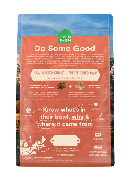 Open Farm Tide & Terrain Ancient Grains RawMix for Dogs