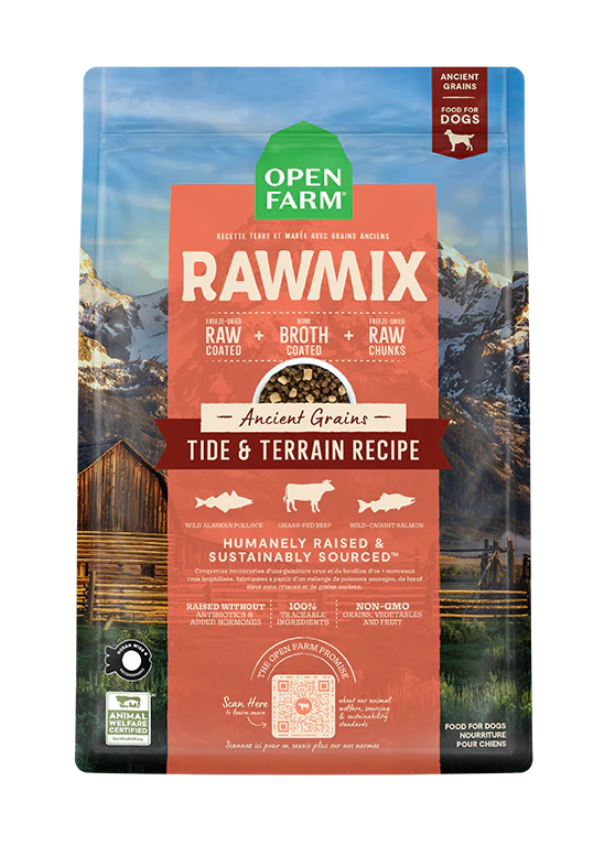 Open Farm Tide & Terrain Ancient Grains RawMix for Dogs