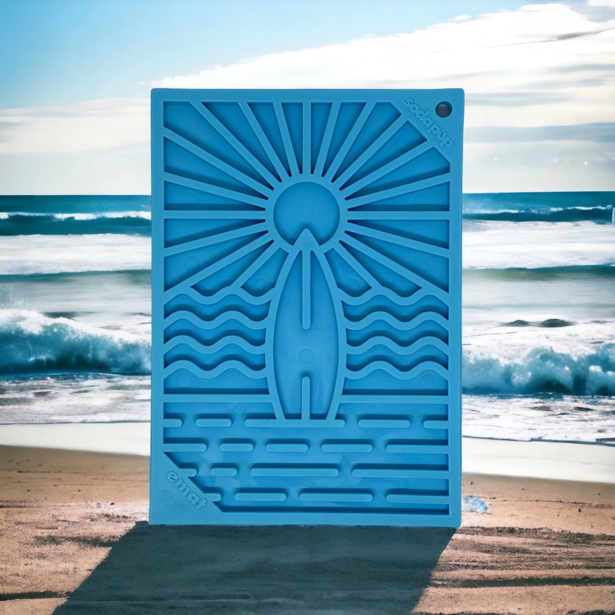 Soda Pup Surf's Up Lick Mat - Small