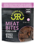 Raised Right Meat Bites - Pork Liver