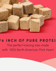 Crumps Mini Trainers Freeze Dried Pork Hearts