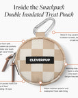 Clever Pup Snackpack Double Insulated Dog Treat Pouch