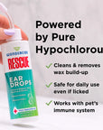 Wondercide RESCUE™ Ear Drops for Dogs & Cats