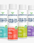 Wondercide Flea & Tick Shampoo for Dogs + Cats with Natural Essential Oils
