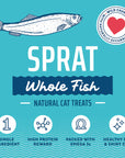 Icelandic Sprat Whole Fish Cat Treats