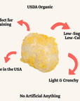 Lord Jameson Sunny Side Love Puffs Organic Dog Treats