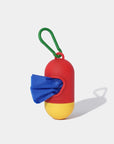 Vetreska Red Chroma Poop Bags & Dispenser Set