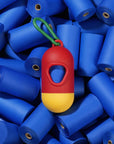 Vetreska Red Chroma Poop Bags & Dispenser Set