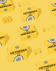 Vetreska Daisy Pet Poop Bags Refill Set - 20 rolls