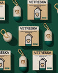 Vetreska Santal Forest Poop Bags & Dispenser Set