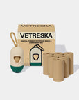 Vetreska Santal Forest Poop Bags & Dispenser Set