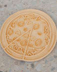 dexypaws - PUP-peroni Paw Print Enrichment Lick Mat