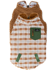 Lucy & Co. - The Plaid Hike Reversible Teddy Vest