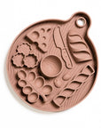 Awoo - Smorgasboard Charcuterie Lick Mat & Slow Feeder: Misty Blue