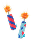 BARK Pup-Pup Fireworks Fourth of July Plush Dog Toy Small