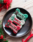 YumYum4DOGS - 6 inch Merry Woofmas Bone dog treats