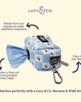 Lucy & Co. - Bumbling Around Poop Bag Holder