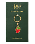 The Foggy Dog - Strawberry Collar Charm: Charm Only