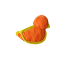 Tuffy Dog Toys - VIP Products - DuraForce Duck Tiger - Orange, Durable, Squeaky Dog Toy