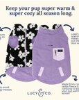 Lucy & Co. - Far Out Reversible Teddy Vest