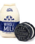 FuzzYard Milk & Cookie Plush Dog Toy 2pk
