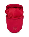 Playfield - Bailey Treat & Ball Pouch - Coral Red, Forest Green, Black: Mineral Black