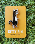 Lili Chin Art - "Meerkat" KITTY PIN