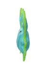 Tuffy Dog Toys - VIP Products - DuraForce Crab Tiger - Blue/Green, Durable, Squeaky Dog Toy