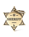 MyFamily Custom Engraved ID Tags - Sheriff Badge