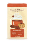 Grounds & Hounds Coffee Co. - Seasonal Flavor: Pumpkin Spice: Whole Bean 12 oz.