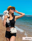 Cocopup London - Dog Walking Bag - Oyster White