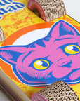 SUCK UK Ltd - USA - Cat Toy Scratch Skateboard - Cool carboard cat scratcher