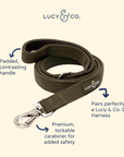 Lucy & Co. - Take a Hike Corduroy Leash