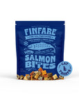 Finfare Pet Foods - Freeze-Dried Salmon Skin Bites for Cats, 1.3oz