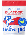 Native Pet - Cranberry Bladder Chews, Kidney & Urinary Supplement for Dog: 60ct
