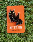 Lili Chin Art - "Blep" KITTY PIN