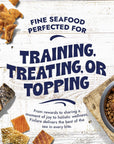 Finfare Pet Foods - Freeze-Dried Salmon Skin Bites for Cats, 1.3oz