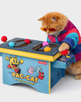 SUCK UK Ltd - USA - Cat Toy Arcade - Cardboard PacMan inspired arcade machine