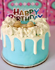 Dog Cake Bakery LLC - Dog Cake | Dog Birthday Cake | Birthday | Drip Cake | Blue