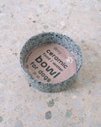dexypaws - Salt & Pepper Ceramic Dog Bowl: 8 Inches