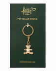 The Foggy Dog - Gold Bear Collar Charm
