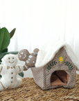 Lambwolf Collective - GINGERBREAD HOUSE//ENRICHMENT DOG TOY // HOLIDAY