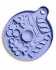 Awoo - Smorgasboard Charcuterie Lick Mat & Slow Feeder: Misty Blue