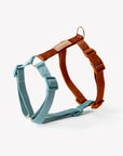 Furlou - 'Blue and Clay' - Strap Dog Harness