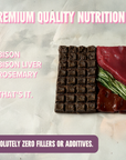 RYŌKEN INSTINCT - Bison Treat & Snack Bar for Active Dogs - Energy & Recovery