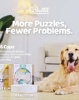 Pet Future llc - Puzzle Feeder - Slower than a Slow Feeder Dog Bowl Dog Slow
