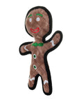 Tuffy Dog Toys - VIP Products - Tuffy Gingerbread Man - Christmas, Durable, Squeaky Dog Toy