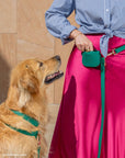 SUNNY TAILS - Dandelion Yellow Snap Dog Treat Pouch