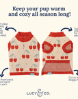 Lucy & Co. - The Cheery Cherries Sweater